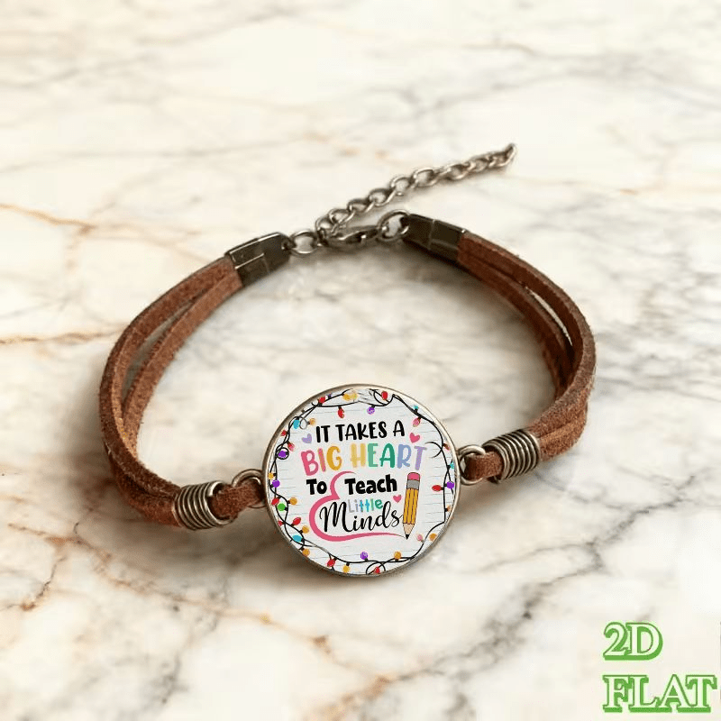 2D Flat Pattern Vintage Bangle Bracelet, Anniversary Gift
